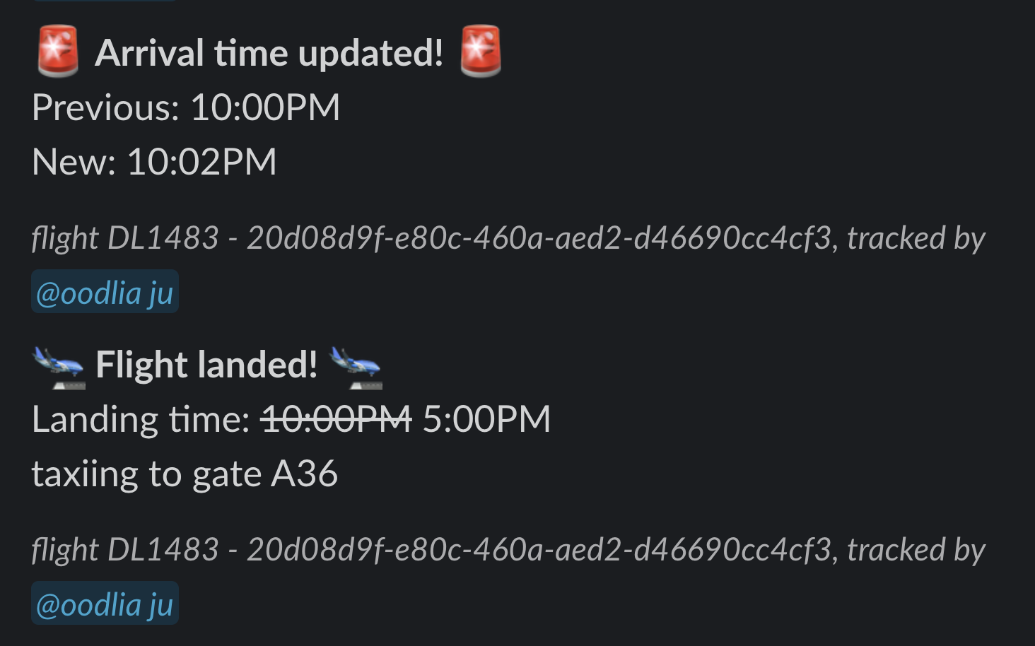 slack screenshot